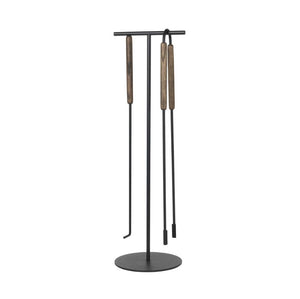 Kamingarnitur 3-tlg. ASHI brown Oak Blomus