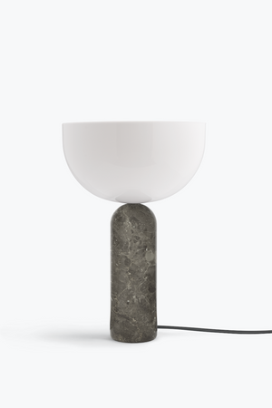 Kizu Table Lamp Marmor grau/beige groß New Works