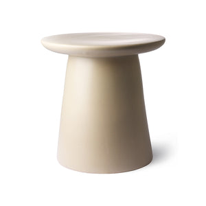 Beistelltisch Earthenware M cream HK Living