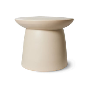 Beistelltisch Earthenware L cream HK Living