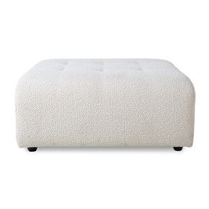 VINT COUCH: ELEMENT HOCKER boucle cream HK Living