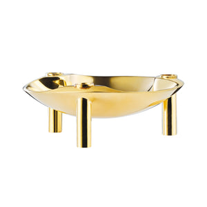 Schale Kerzenhalter brass Stoff Nagel Copenhagen