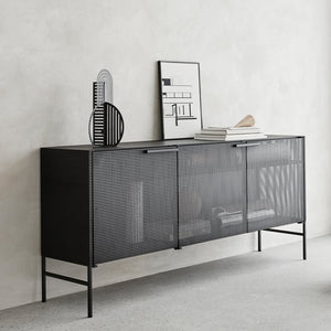 Grid Sideboard schwarz Kristina Dam Studio