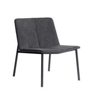 Lounge chair Chamfer Desert anthrazit Muubs