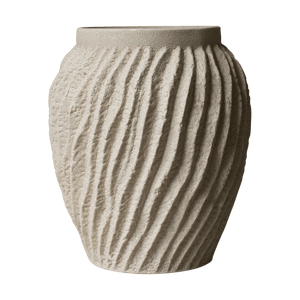 Vase Raw large 29 cm sand dbkd